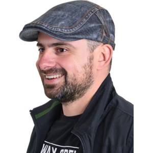 Vodo Черен дънков каскет