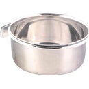 Trixie Nerezové krmítko s pevným úchytem do klece 600 ml/ø 12 cm