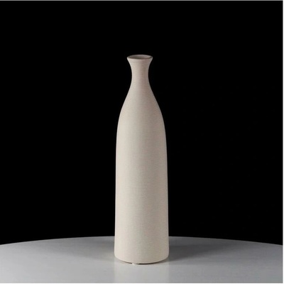 Estilo Home Keramická váza 33 cm biela EH0014