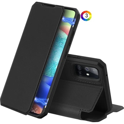 Samsung Galaxy A71 5G DUX DUCIS Кожен Калъф и Протектор