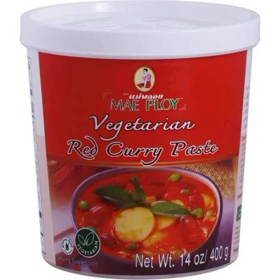 Mae Ploy Červená Kari pasta Vegetariánská 400 g