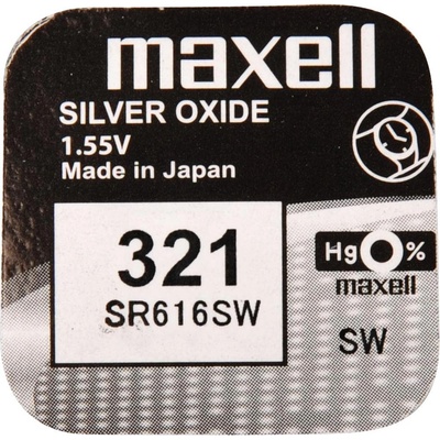 Maxell 321/SR616SW/V321 1BP Ag
