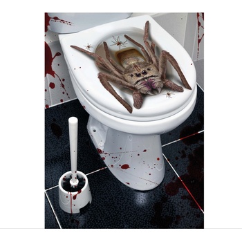 Fiestas Guirca Декорация на тоалетната седалка - Паяк