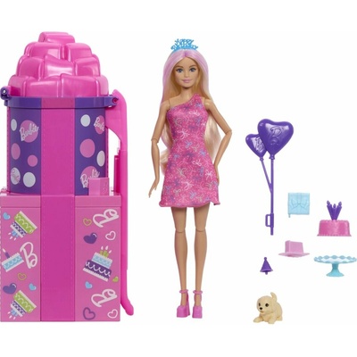 Barbie Sada s prekvapením na oslave s tobogánom