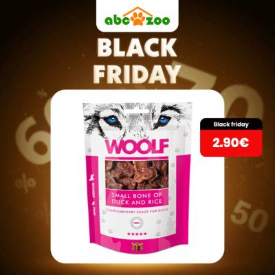 Woolf Small Bone of Duck & Rice 100 g