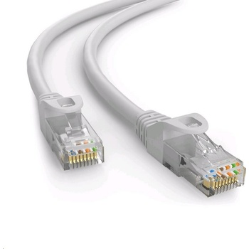 C-TECH CB-PP6-50 patch, Cat6e, UTP, 50m, šedý