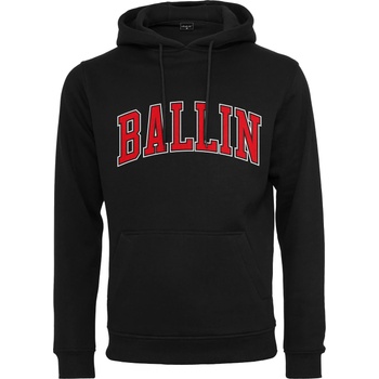 Mister Tee Мъжки суичър в черно Mister Tee Ballin 23 Hoody UB-MT1488-00007 - Черен, размер S