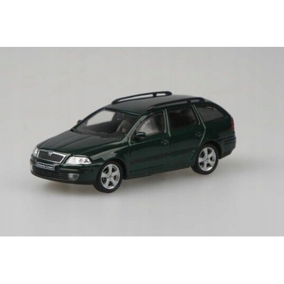 Škoda Octavia Combi zelená metalíza 2004 v Abrex ABR143AB-002H 1:43
