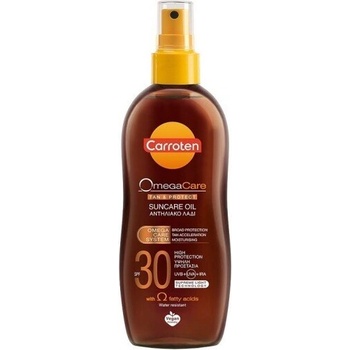 Image 1 of Carroten Слънцезащитно масло, Carroten Waterproof Sunscreen Body Oil Omega Care Tan & Protect Oil 30SPF 150ml
