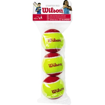 Wilson Детски топки за тенис Wilson Starter Red Tballs 3 бр. жълто/червено 2000031175