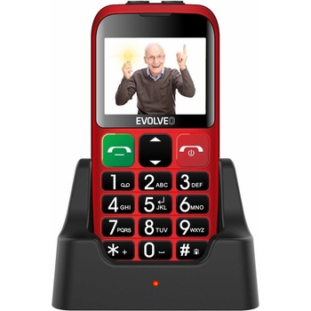 EVOLVEO EasyPhone EB Red