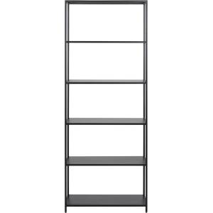 Actona Черна метална библиотека 70x185 cm Newcastle - Actona (90980)