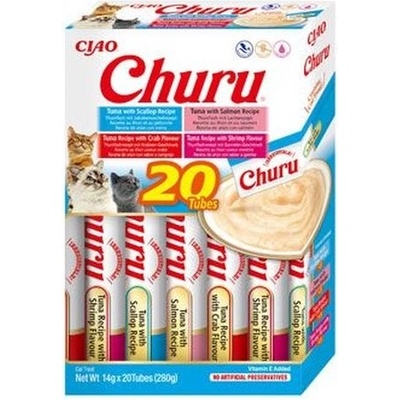 Churu Cat BOX Tuna Seafood Variety 20 x 40 g