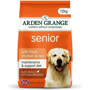 Arden Grange Senior с прясно пиле и ориз 12 кг