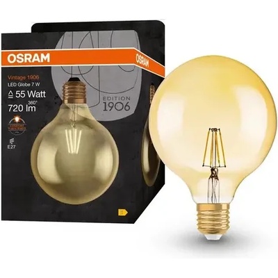 OSRAM Led ЛАМПА vintage 1906 led cl globe125 gold52 6, 5w/824 e27 ledvance (ledvance 4058075809406)