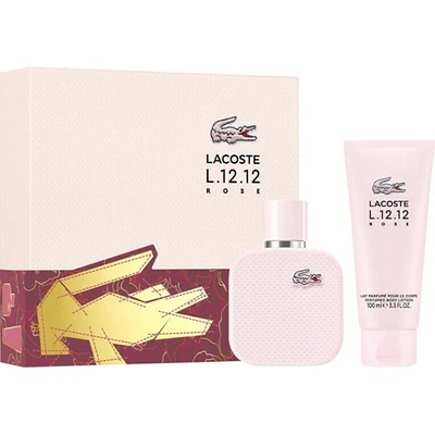 Lacoste L.12.12. Rose EDP 50 ml + tělové mléko 100 ml