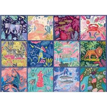 Gibsons - Puzzle Jungle zodiac sign - 1 000 piese