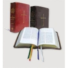 The Book of Common Prayer and the Holy Bible New Revised Standard Version: Red Bonded Leather Church PublishingBonded Leather