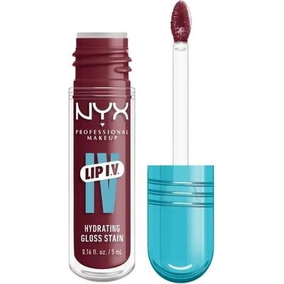 NYX Professional Makeup Lip IV dlouhotrvající lesk na rty s hydratačním účinkem 12 burst that tangi 5 ml