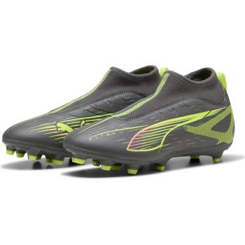 Image 1 of PUMA Юношески футболни бутонки Puma Ultra 5+ Match Firm Ground Football Boots Juniors - Silver/Yellow