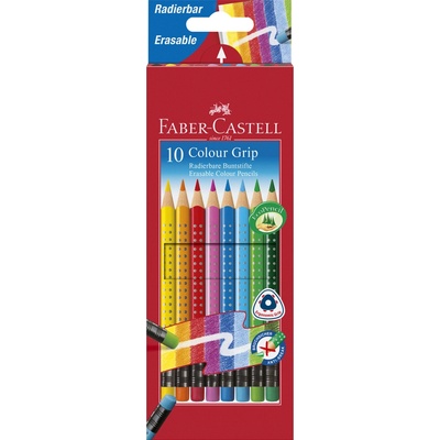 Faber-Castell Grip 2001 s farebnou gumou 10 barev
