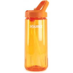 Source Бутилка за вода Source New Act Tritan Single Wall with Straw Water bottle - Amber Orange - размер 0, 7 l (533-1234-0111)