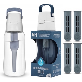 Dafi Solid 500 ml stříbrná/šedá