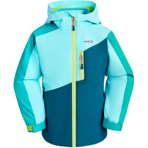 Kamik Детско водоустойчиво яке Kamik Kid's Tara Waterproof jacket - Azure / Ocean - размер 116 (EU) (703-5364-0115)
