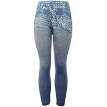 F4H Dámské legíny dlouhé 808350-3 modré univerzální