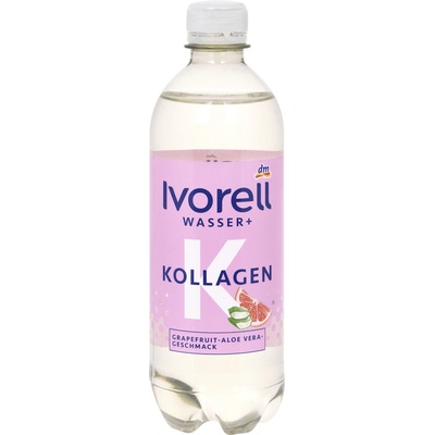 Ivorell nealkoholický nápoj Kolagen s příchutí grapefruitu a aloe vera 500 ml