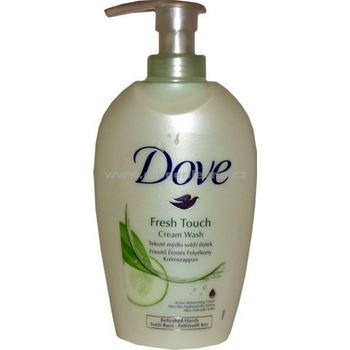 Dove Go Fresh Fresh Touch tekuté mýdlo dávkovač 250 ml