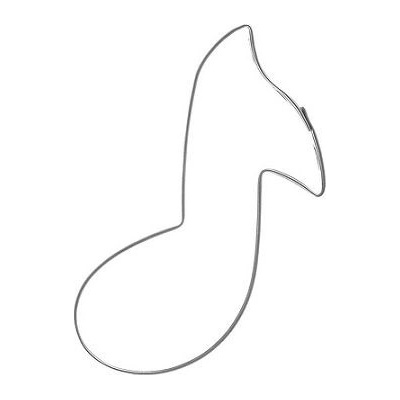 Vykrajovačka nota 7 cm