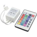 VIVALUX КОНТРОЛЕР ЗА LED ЛЕНТА RGB VIVALUX ИНФРАЧЕРВЕН IP20 12V С ДИСТАНЦИОННО 85x52мм (VIV003585)