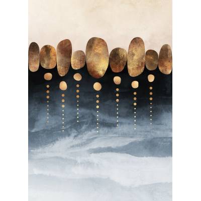 Plagát, Obraz - Natural Abstraction, Elisabeth Fredriksson, 30 × 40 cm