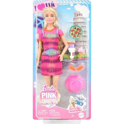 Barbie cestovateľka po Taliansku