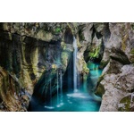 DIMEX ART Флизелинов фототапет водопад в словения 375 x 250 см