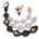 SuperLove Ultra Soft Liquid Silicone Vibrating Anal Beads Black