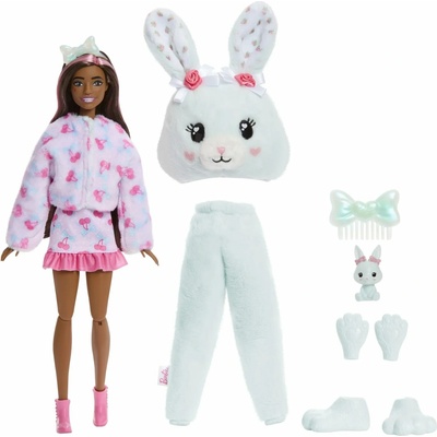 Mattel Barbie Cutie Reveal sladké mašle mintový králíček