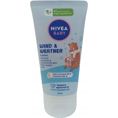 NIVEA BABY Krém do vetra a chladu, ochrana pred zimou a vetrom 50 ml