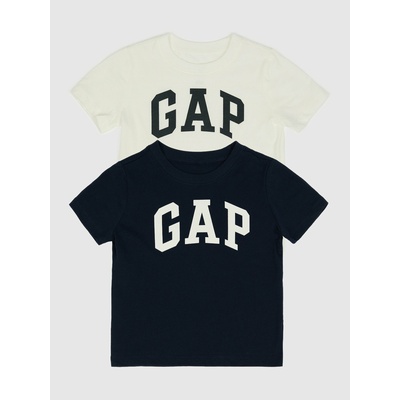 GAP Бебешка тениска с лого, 2 бр. GAP GAP | Mnogotsveten | Момчешки | 2 години