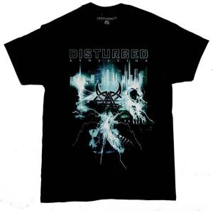 Disturbed Apocalypse Date back (Back Print & Ex-Tour) Black M Риза (DISTS16MB02)