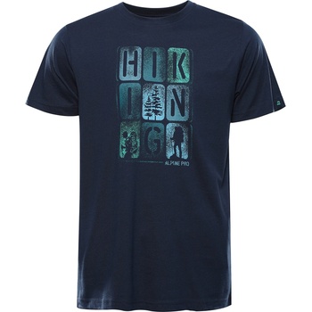 ALPINE PRO Мъжка бързосъхнеща тениска с Cool Dry ALPINE PRO BOLEN 2 лунно океанско синьо варианта pa ALPINE PRO | Sin | МЪЖЕ | 5XL