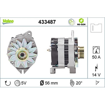 generátor VALEO 433487