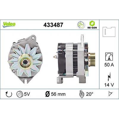 generátor VALEO 433487