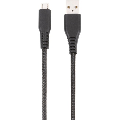 Vivanco Кабел Vivanco 61697, от USB A(м) към USB Micro B(м), 2.5m, черен (61697)
