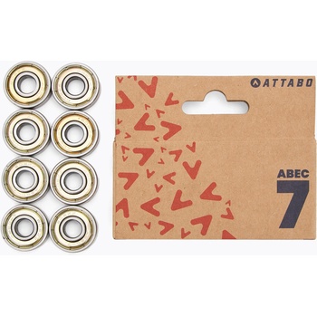 ATTABO Лагери ATTABO ABEC 7 8 бр. silver