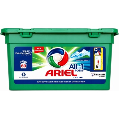 Ariel All In1 Pods Color prací kapsle univerzální 60 PD