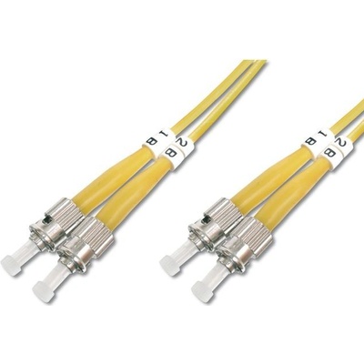 Digitus DK-2912-03 Fiber Optic Patch Cord, ST to SC, OS2, Singlemode 09/125 µ, Duplex, 3m