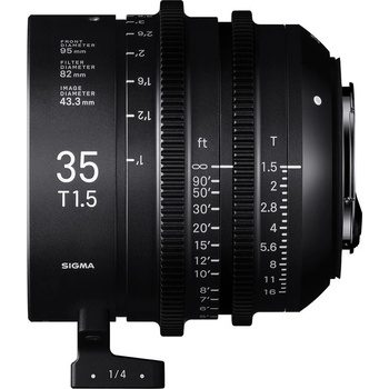 SIGMA 35mm T1.5 FF FCE CINE Canon EF