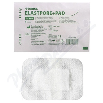 ELASTPORE+PAD náplast samolep.sterilní 5 x 7 cm 1 ks